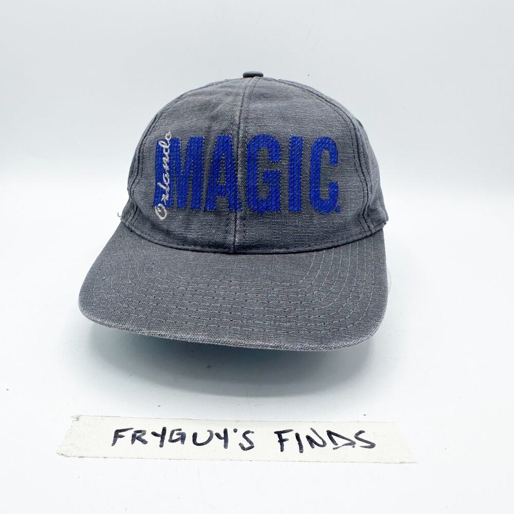 Vintage Sports Specialties NBA Orlando Magic Hat Snapback Blue Gray USA Made